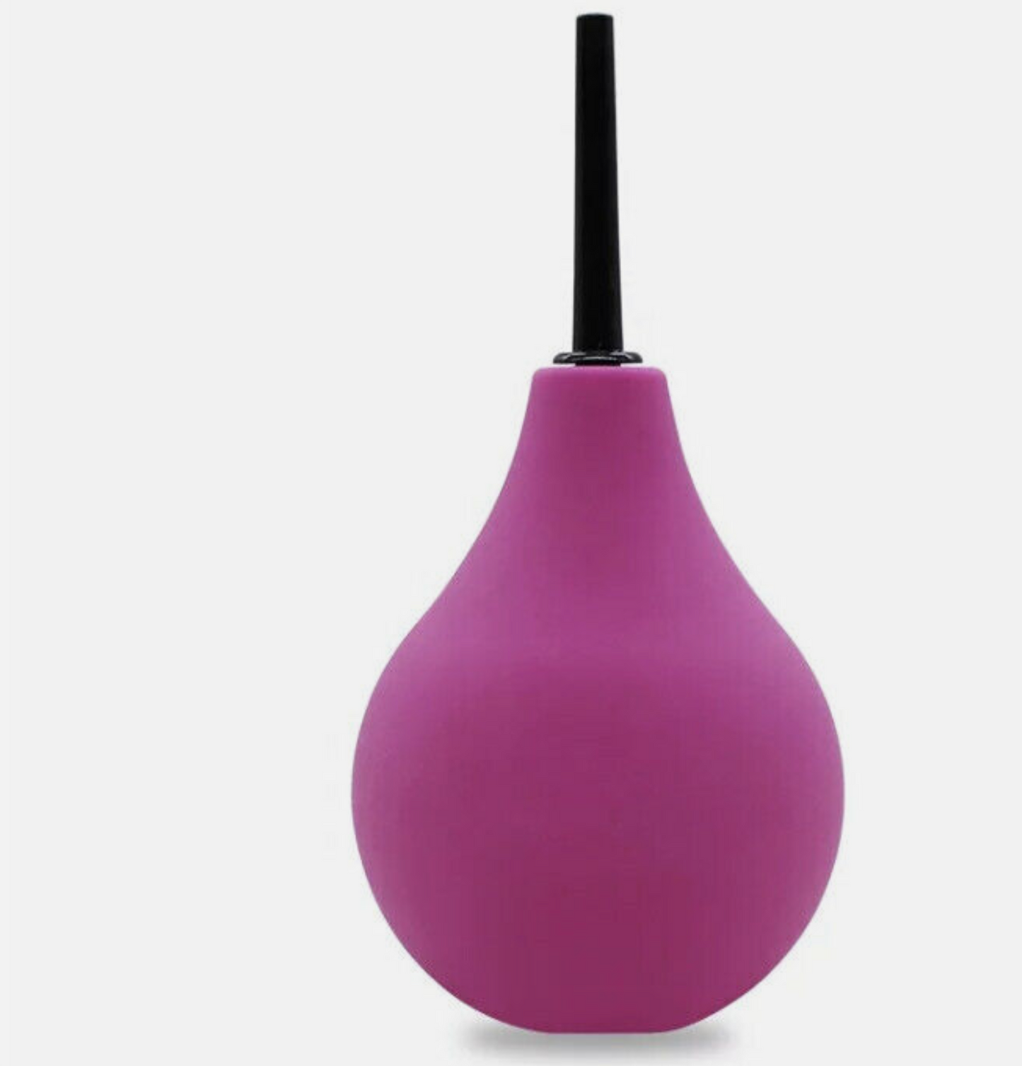 Purple exercise ball with black pump on eBay UK webpage