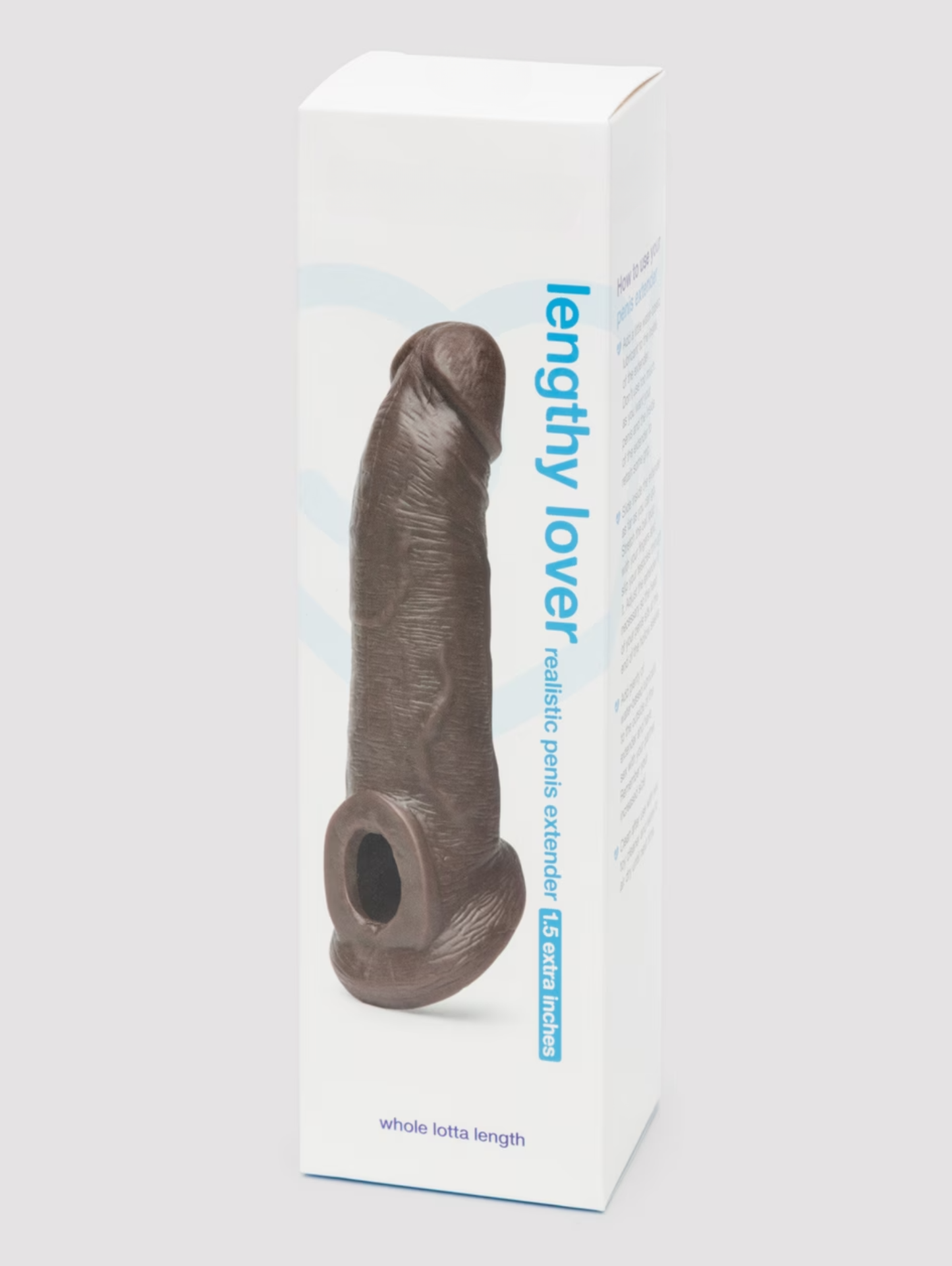 Product packaging of 'Lengthy Lover' on a white background