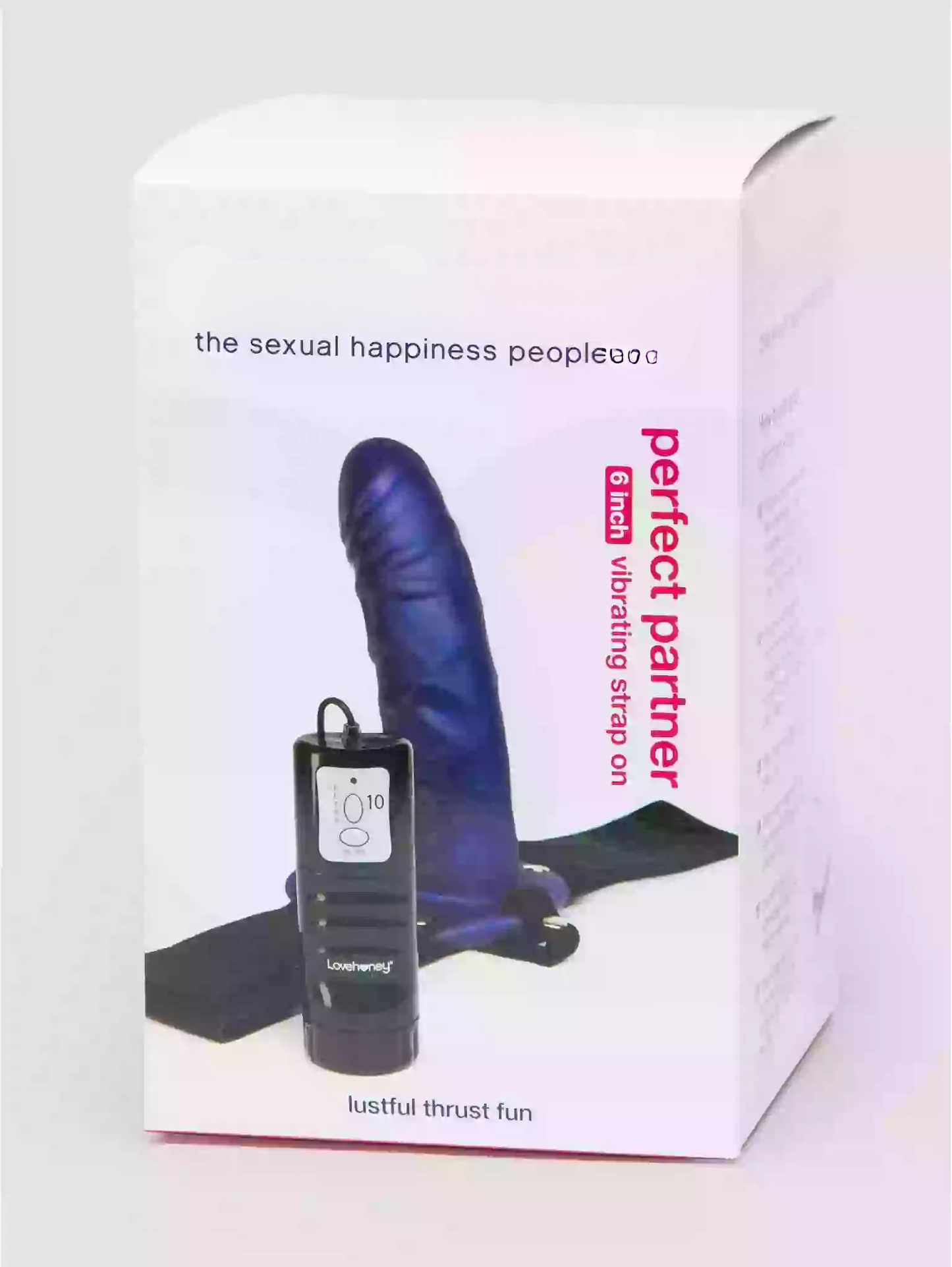 10 Function Vibrating Strap-On 6 Inch | Realistic Harness Set