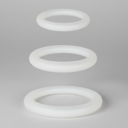 Body-Safe Silicone Cock Ring Set Adult Toy UK