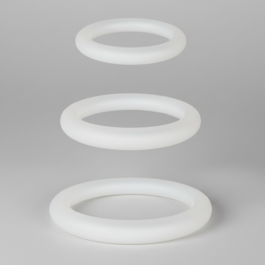 Body-Safe Silicone Cock Ring Set Adult Toy UK