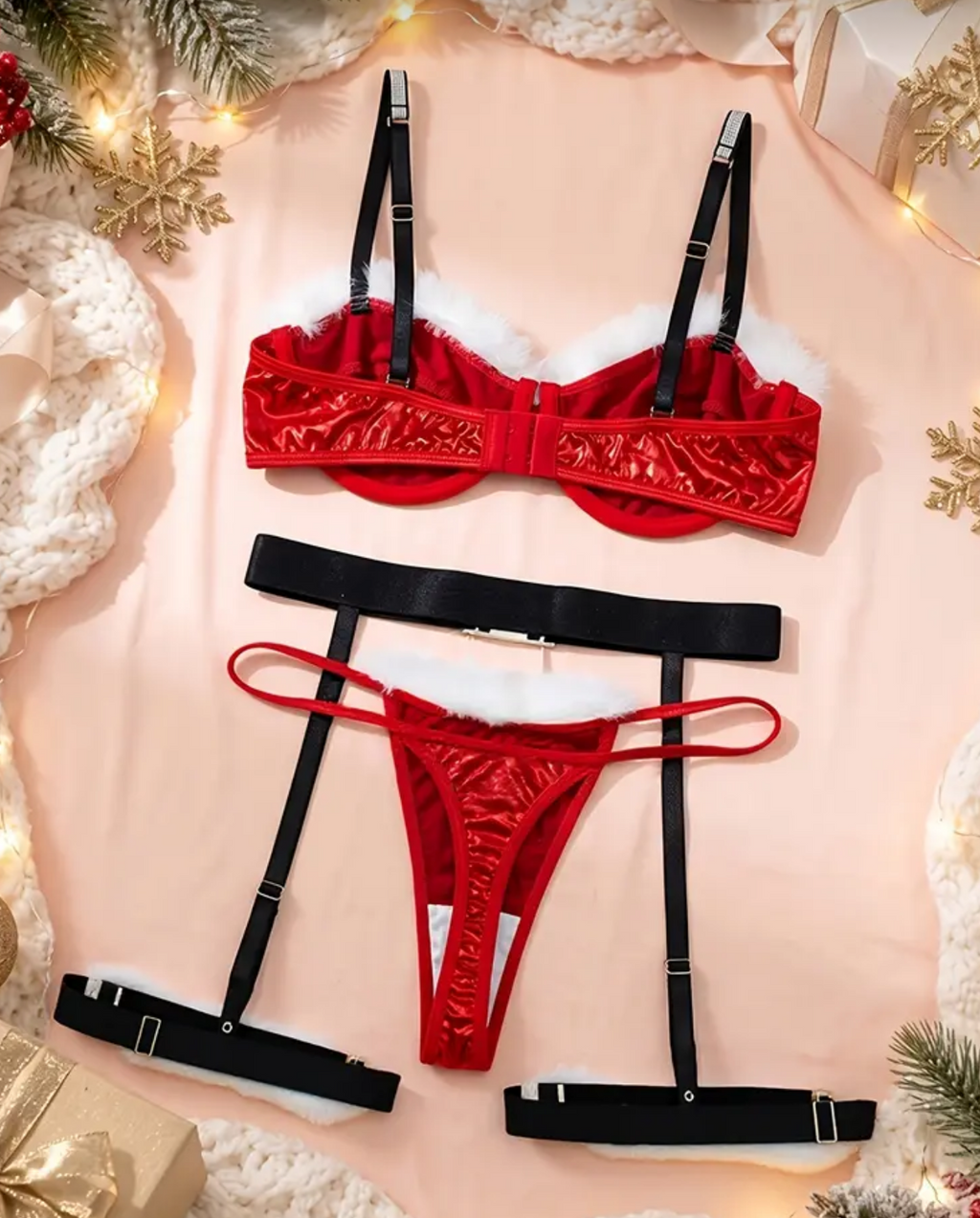 Sexy Santa lingerie set