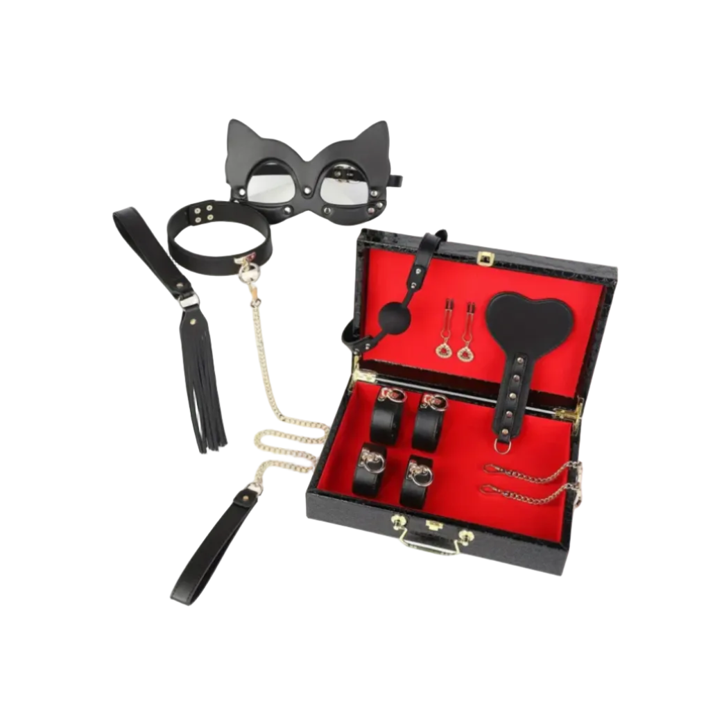 Beginner BDSM Kit with Cuffs and Rope UK