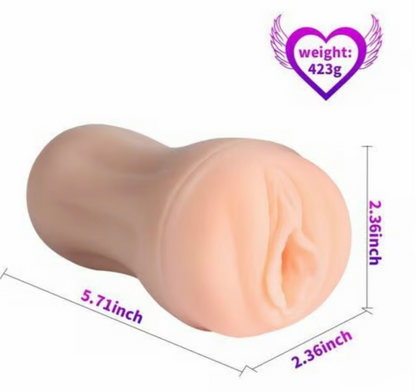 Silicone product with measurements and weight information on a white background