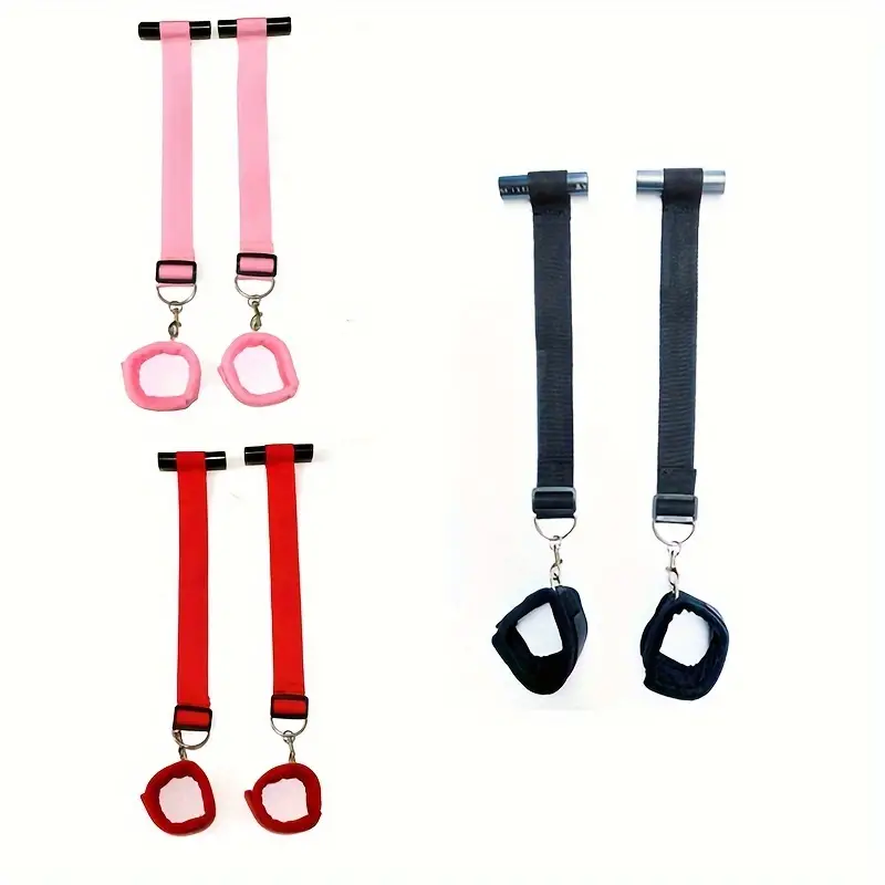BDSM bondage kit – soft restraints for hands and ankles, beginner-friendly adult sex toy set, adjustable cuffs for intimate roleplay