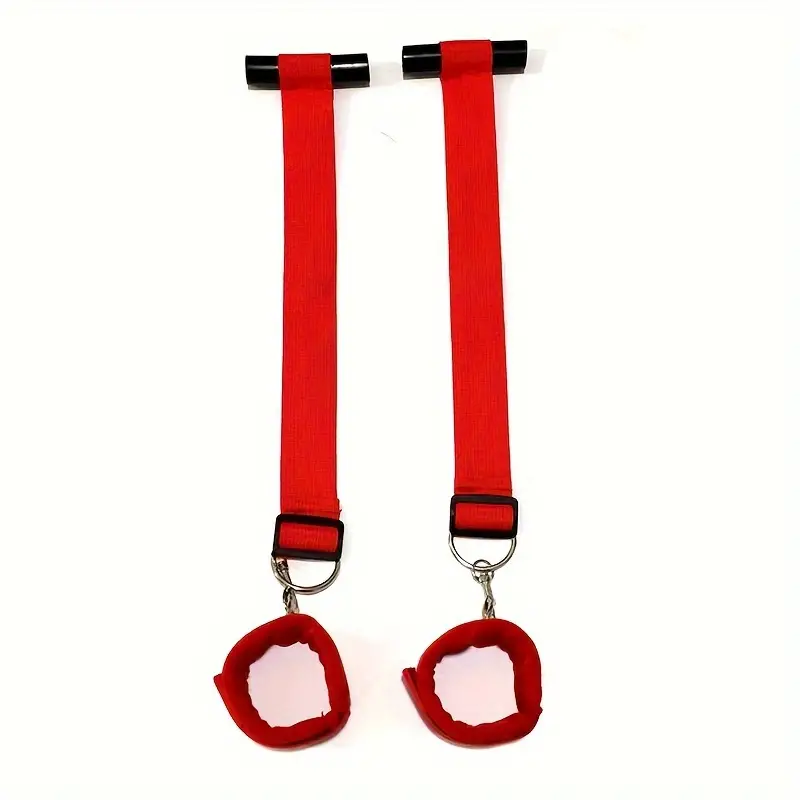 BDSM bondage kit – soft restraints for hands and ankles, beginner-friendly adult sex toy set, adjustable cuffs for intimate roleplay