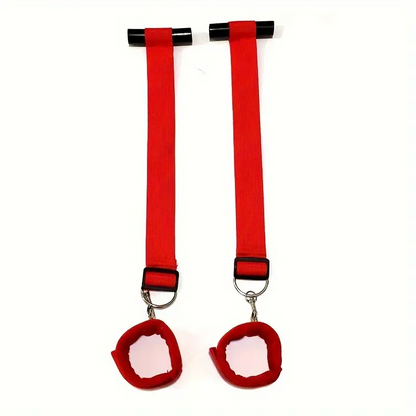 BDSM bondage kit – soft restraints for hands and ankles, beginner-friendly adult sex toy set, adjustable cuffs for intimate roleplay
