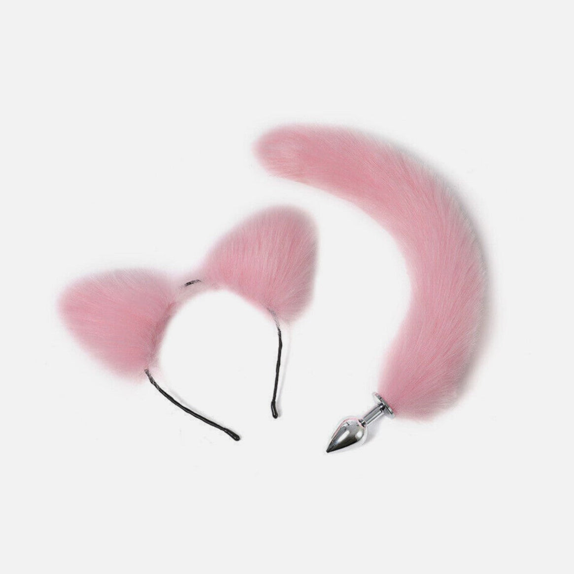 Cosplay Tail Plug Hairpin Set for Couples or Solo Play UK