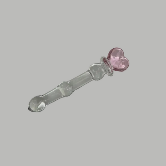 Crystal Glass Anal Plug & G-Spot Massager UK