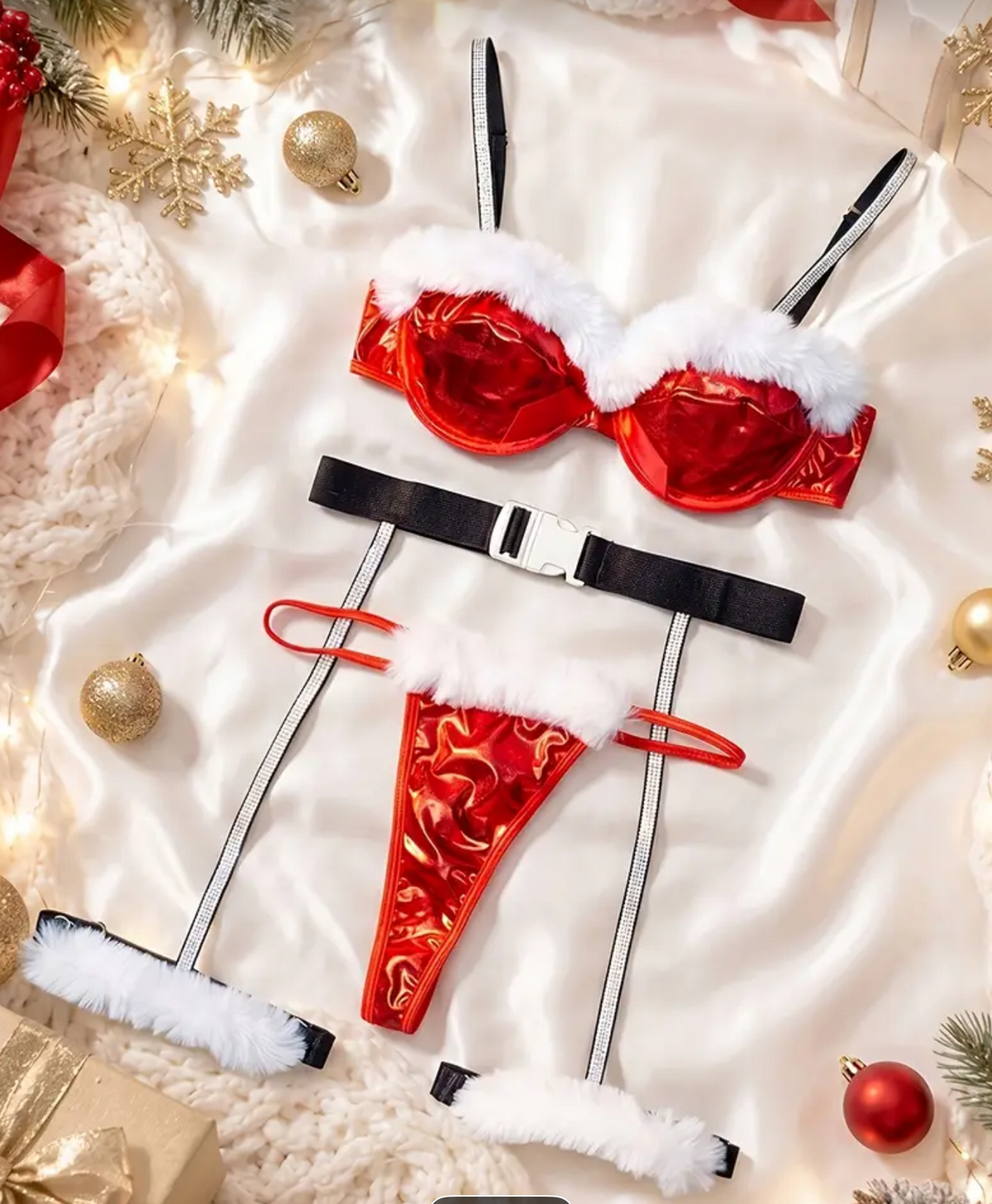 Sexy Santa lingerie set