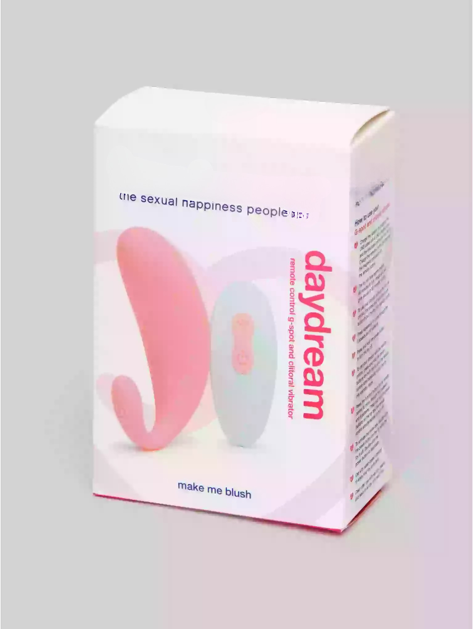 Daydream product packaging on a gray background