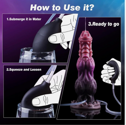 Instructions on how to use a product, with text and diagrams showing steps.