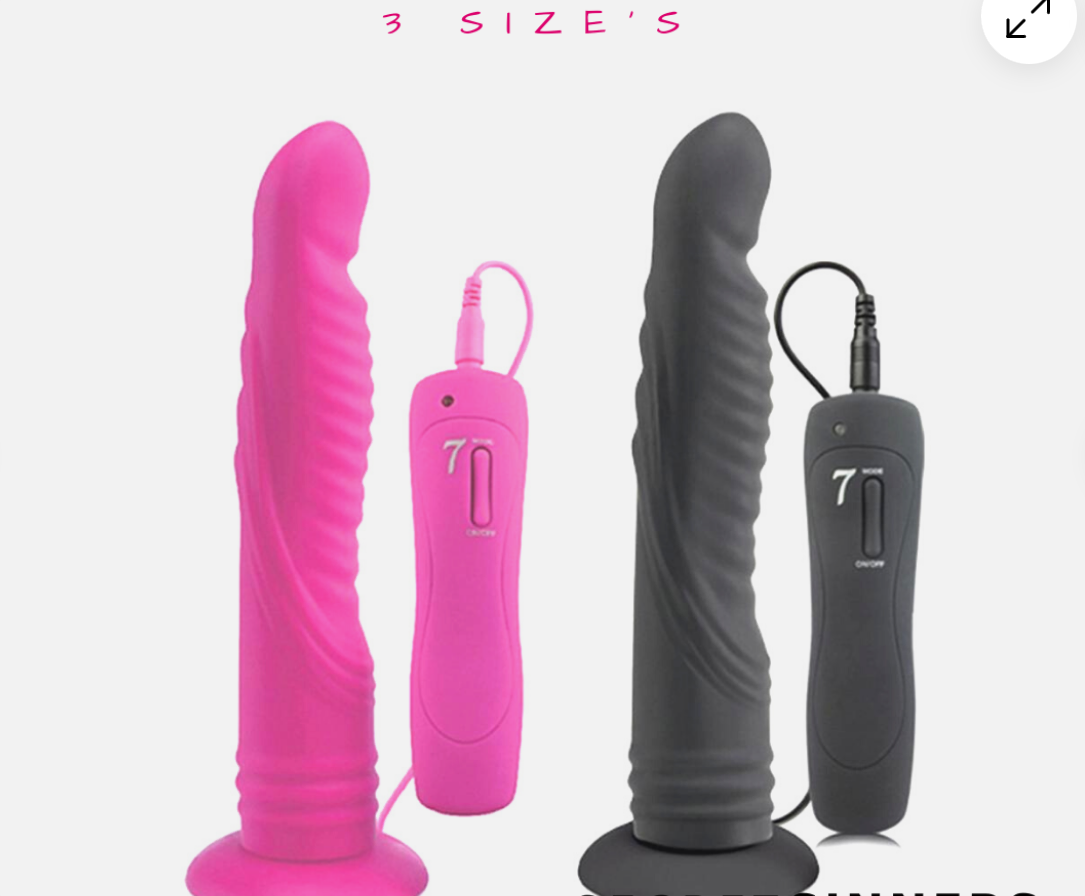 Two pink and two gray silicone products with brand logo on a white background