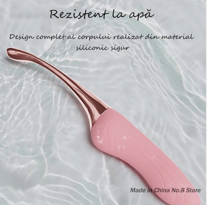 Product page on eBay.co.uk with a pink and gold item on a gray background