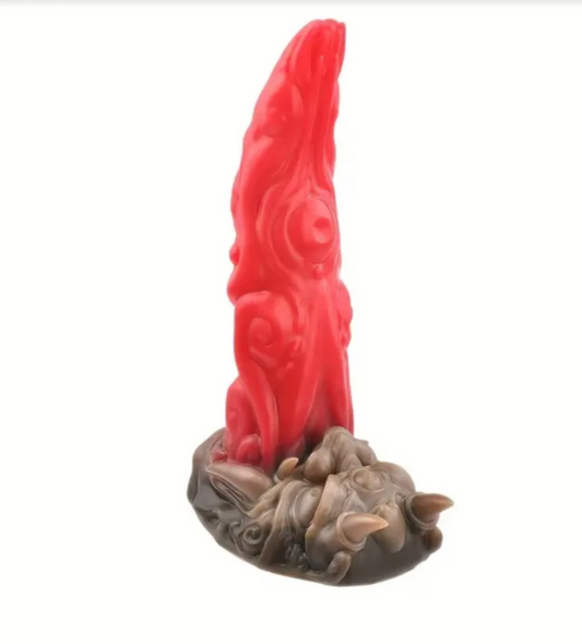 Tongue licking and sucking vibrator – G-spot stimulator dildo for women, oral simulation sex toy, rechargeable adult pleasure device