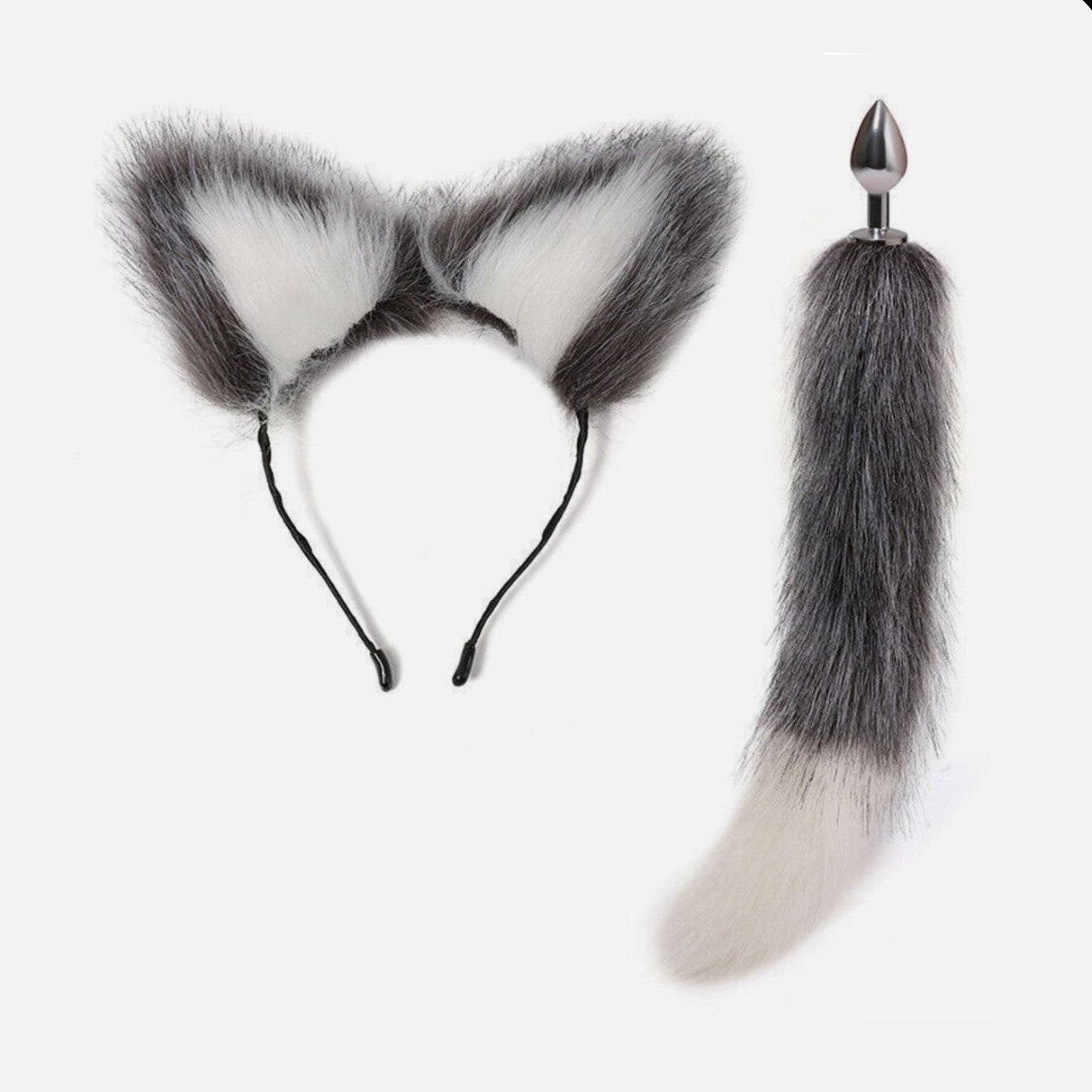 Wolf-Style Cosplay Anal Plug for Couples or Solo Play UK