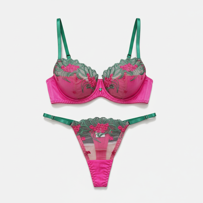 Lace Lingerie Set UK | Soft Bra & Knicker Set for Women | Sexy Kitty