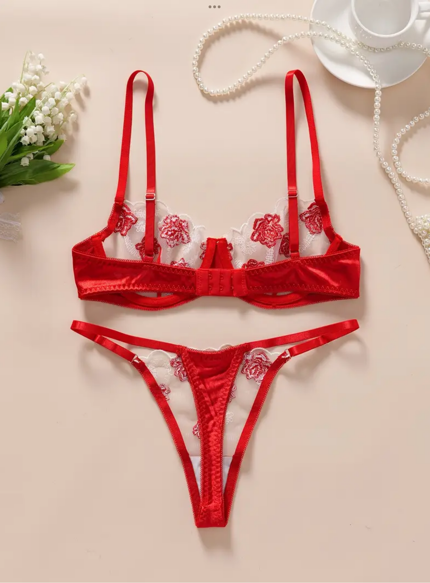 Elegant Lace Lingerie Set UK | Intimate Apparel