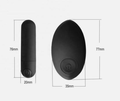 Vibrating Panties with Bullet Vibrator - UK Adult Toy