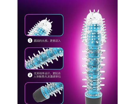 Jaggy dildo sex toy anus pussy climax toy