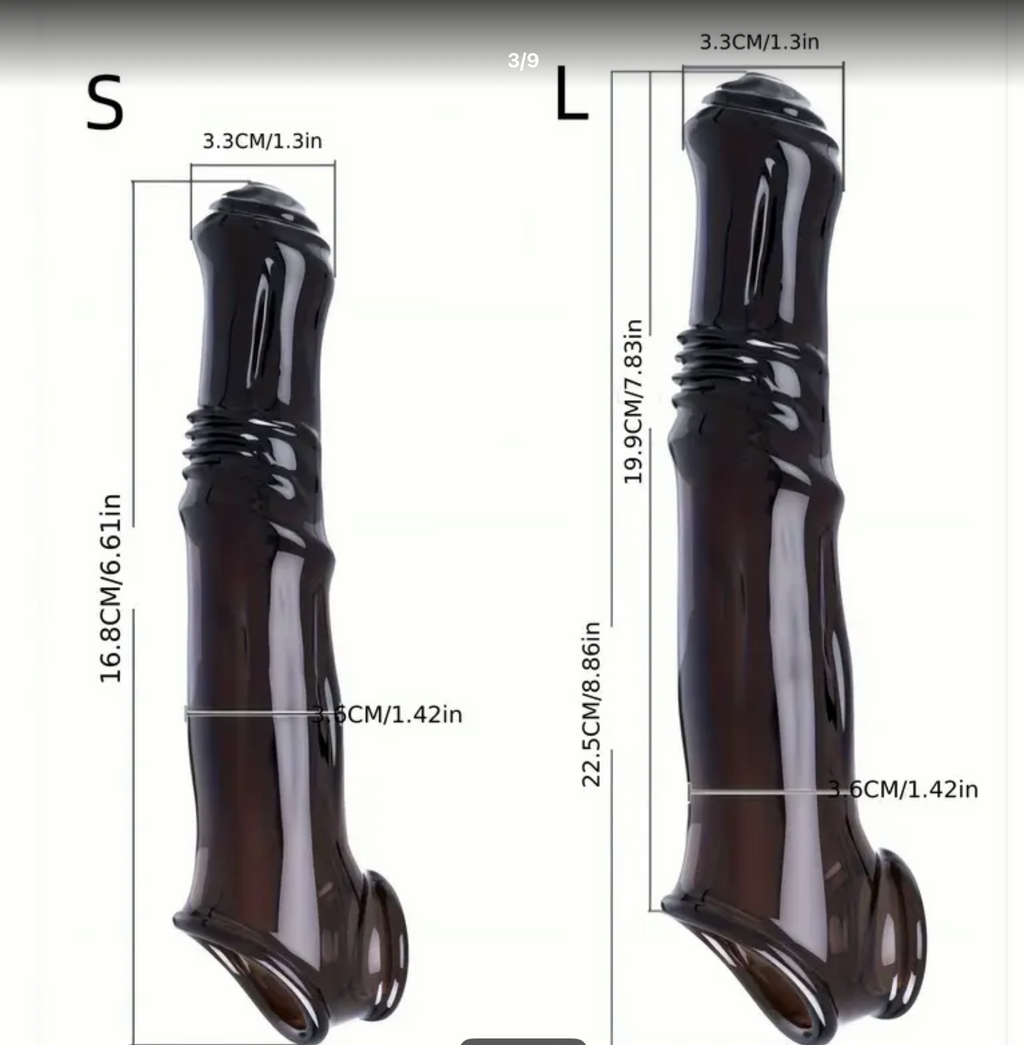 Horse shaped cock condom