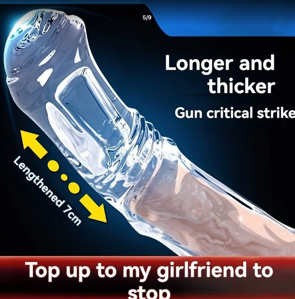 Horse shaped cock condom