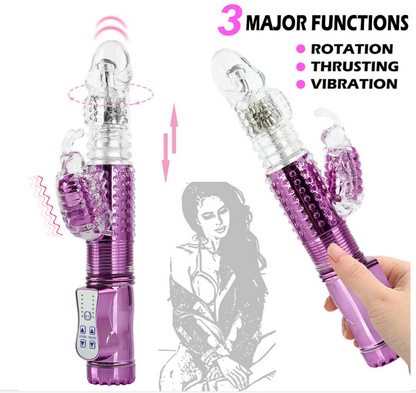 Jack rabbit vibrator