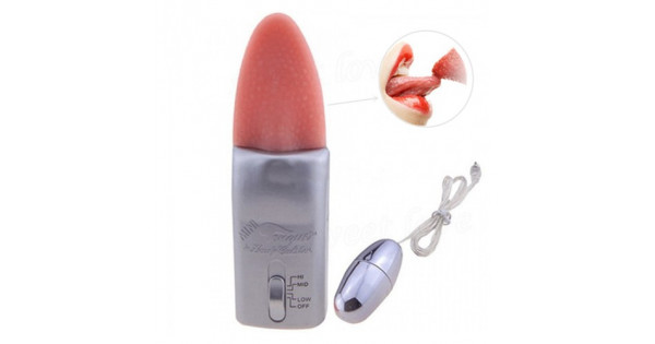 Sexual product with a close-up inset on a white background