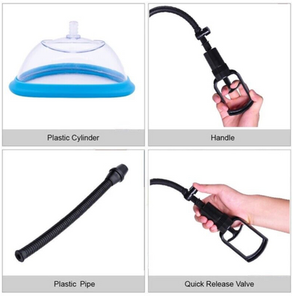 Body-Safe Manual Clitoral Suction Pump Adult Toy UK