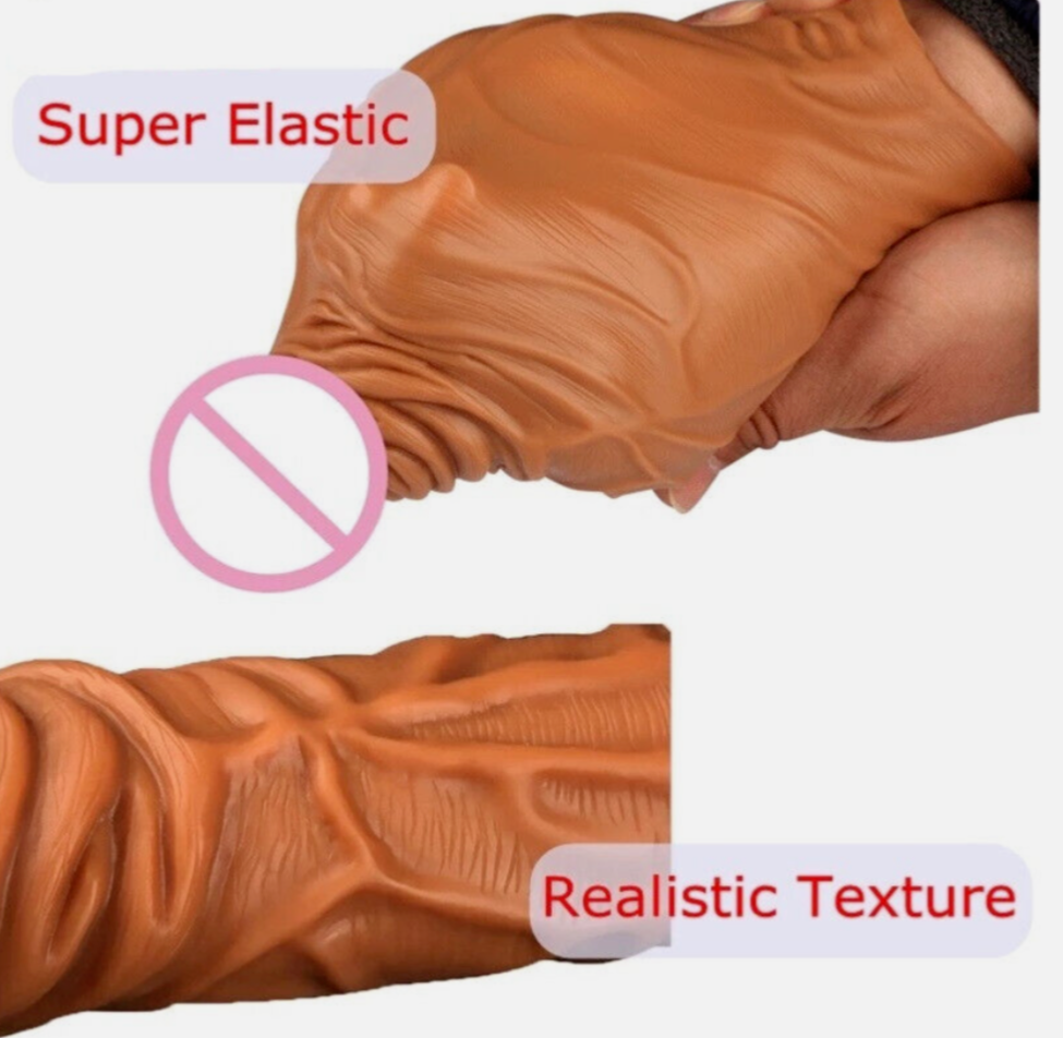 Mila Realistic Reusable Penis Sleeve UK