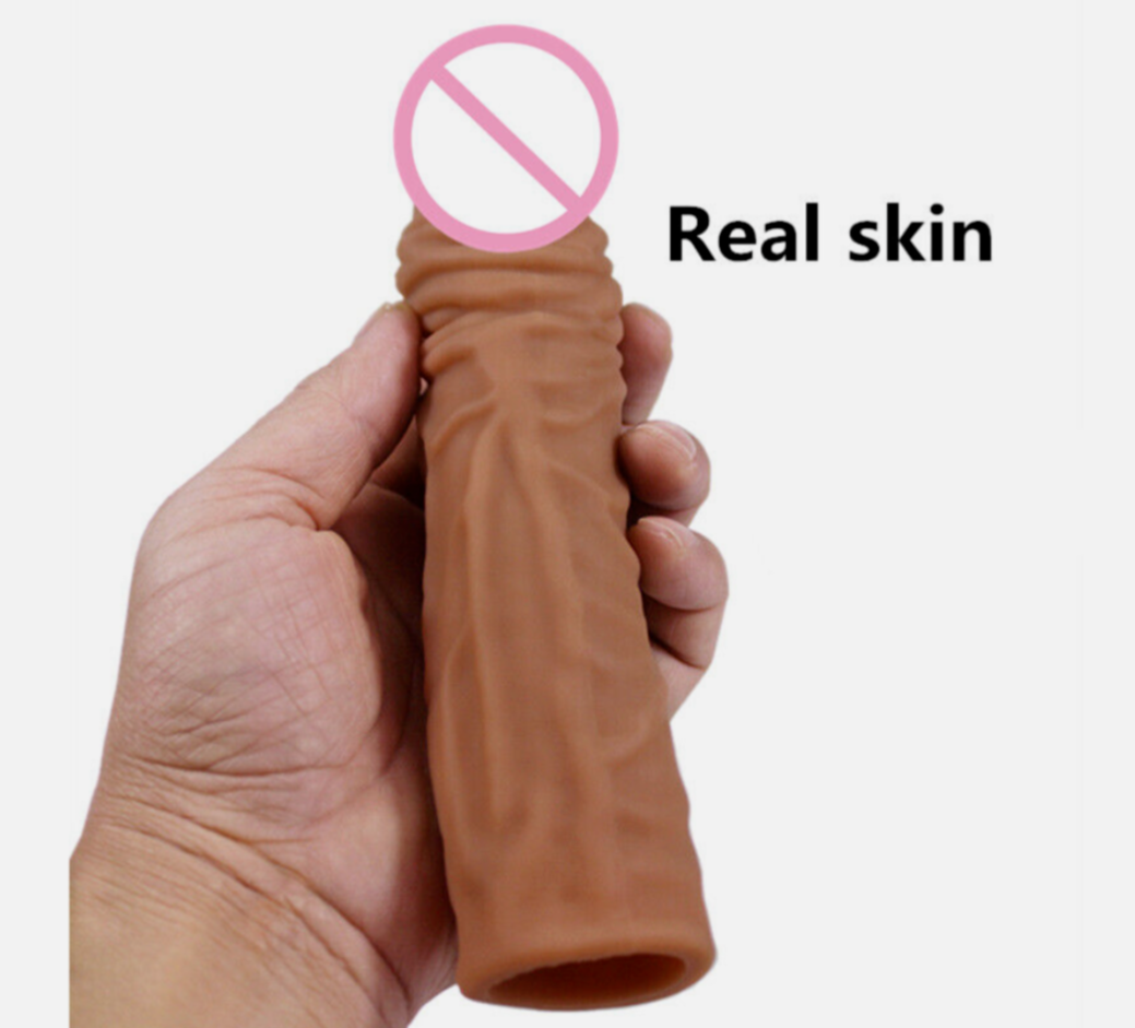 Mila Realistic Reusable Penis Sleeve UK