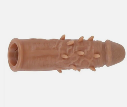 Dog toy with textured surface on a white background