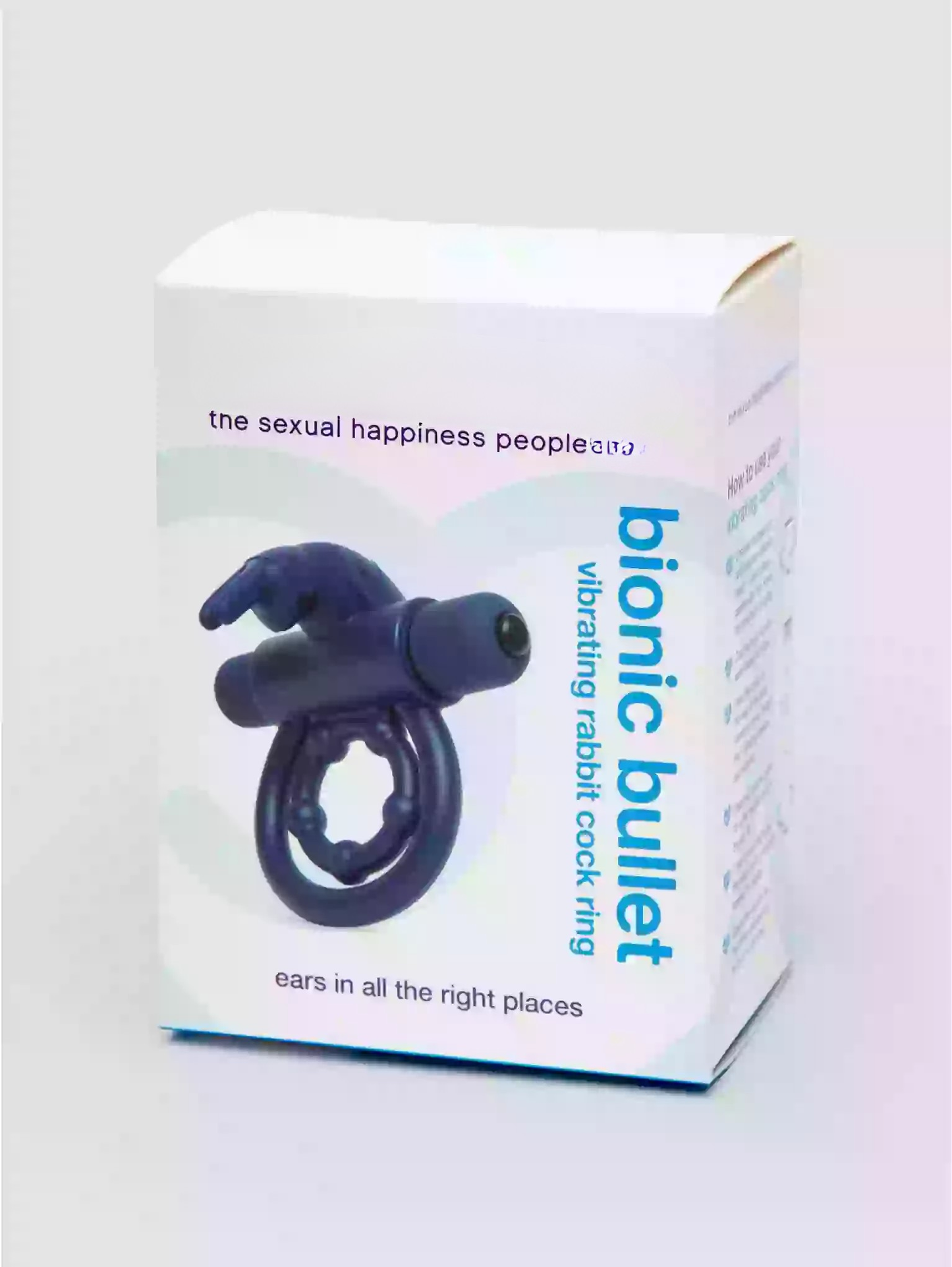 Box of a bionic bullet product with branding on a white background