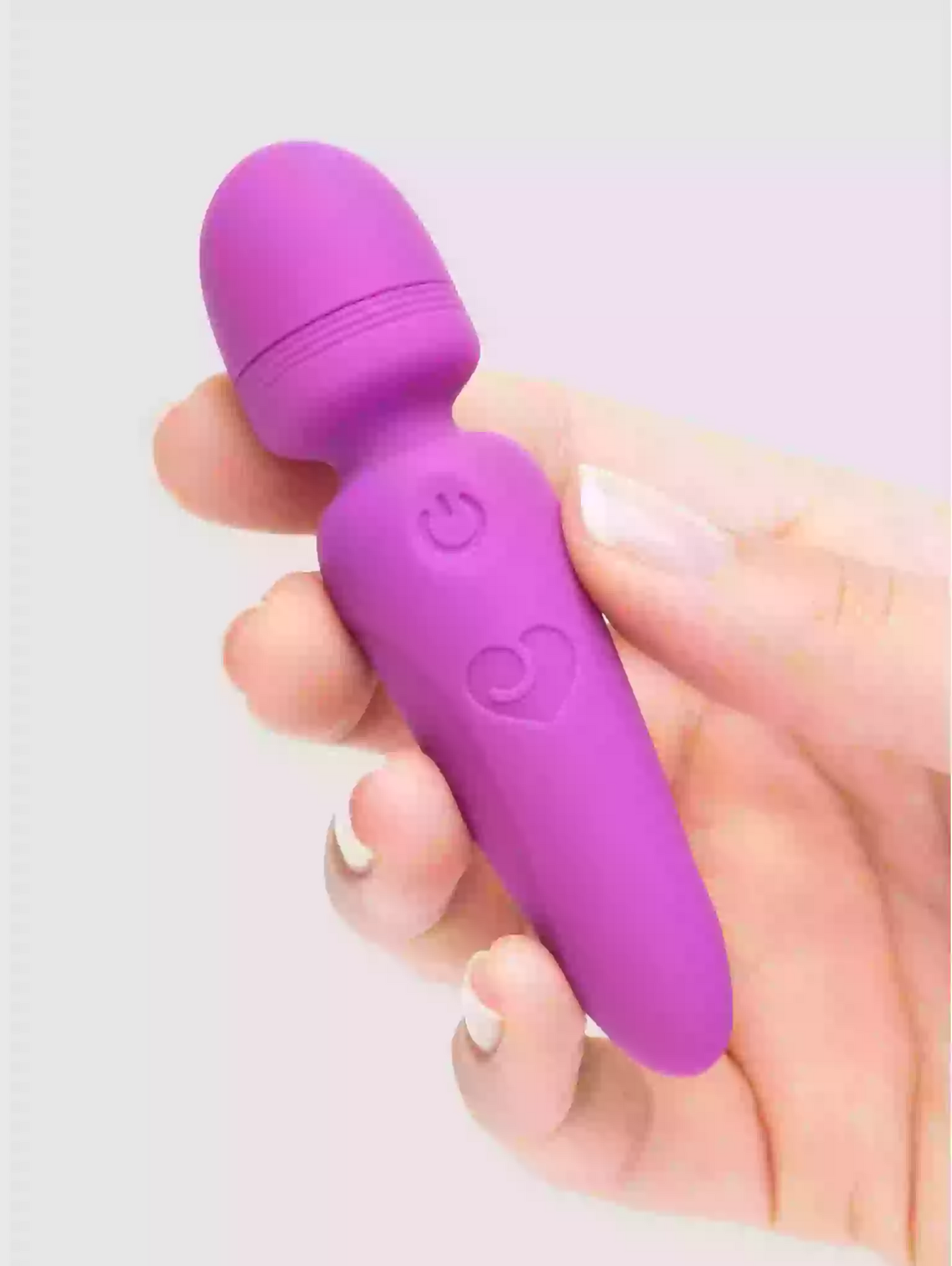 Rechargeable Mini Wand Vibrator | Powerful 20-Mode Massager