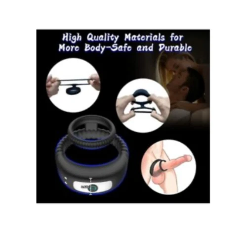 Product with text 'High Quality Materials for More Body-Safe and Durable' and images of use.