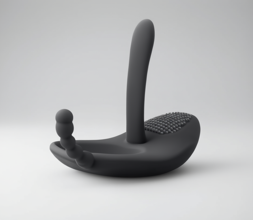 Rechargeable vibrating cock ring – couples pleasure enhancer, adjustable adult sex toy with vibration, silicone ring for intensified intimacy