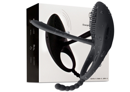 Rechargeable vibrating cock ring – couples pleasure enhancer, adjustable adult sex toy with vibration, silicone ring for intensified intimacy