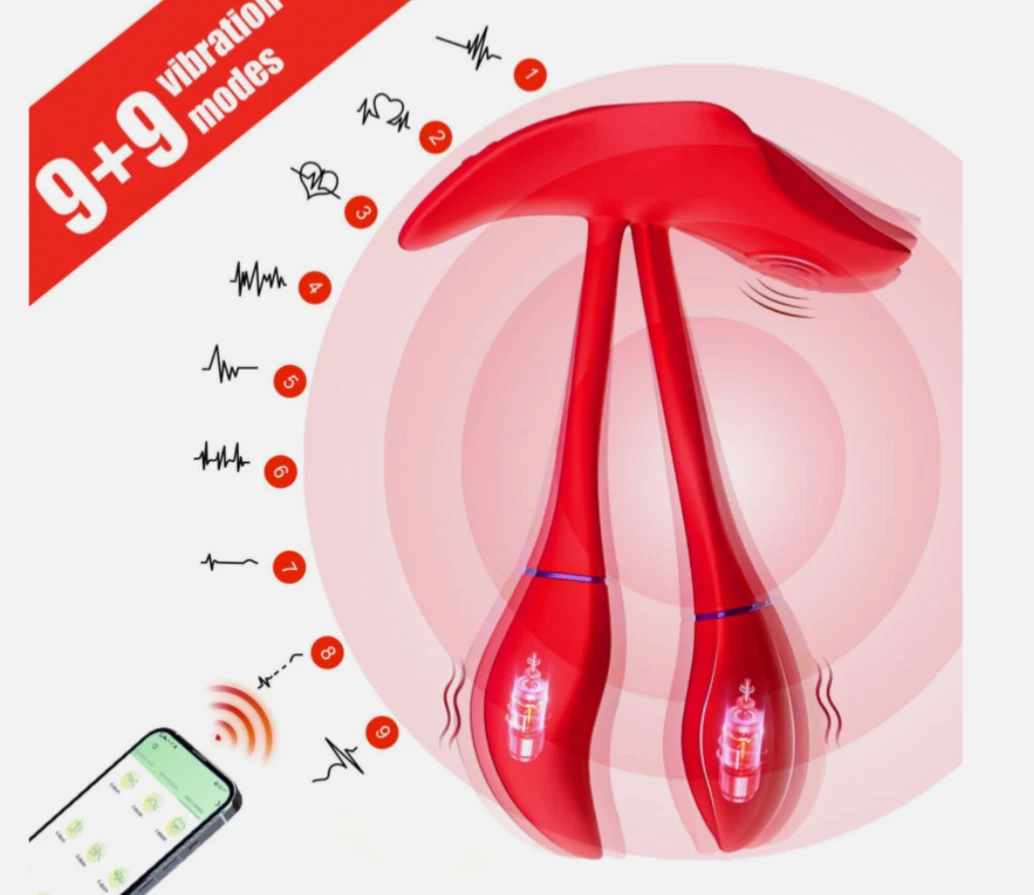 Remote control wearable vibrator – hands-free adult sex toy for couples, adjustable silicone design, discreet pleasure device, UK