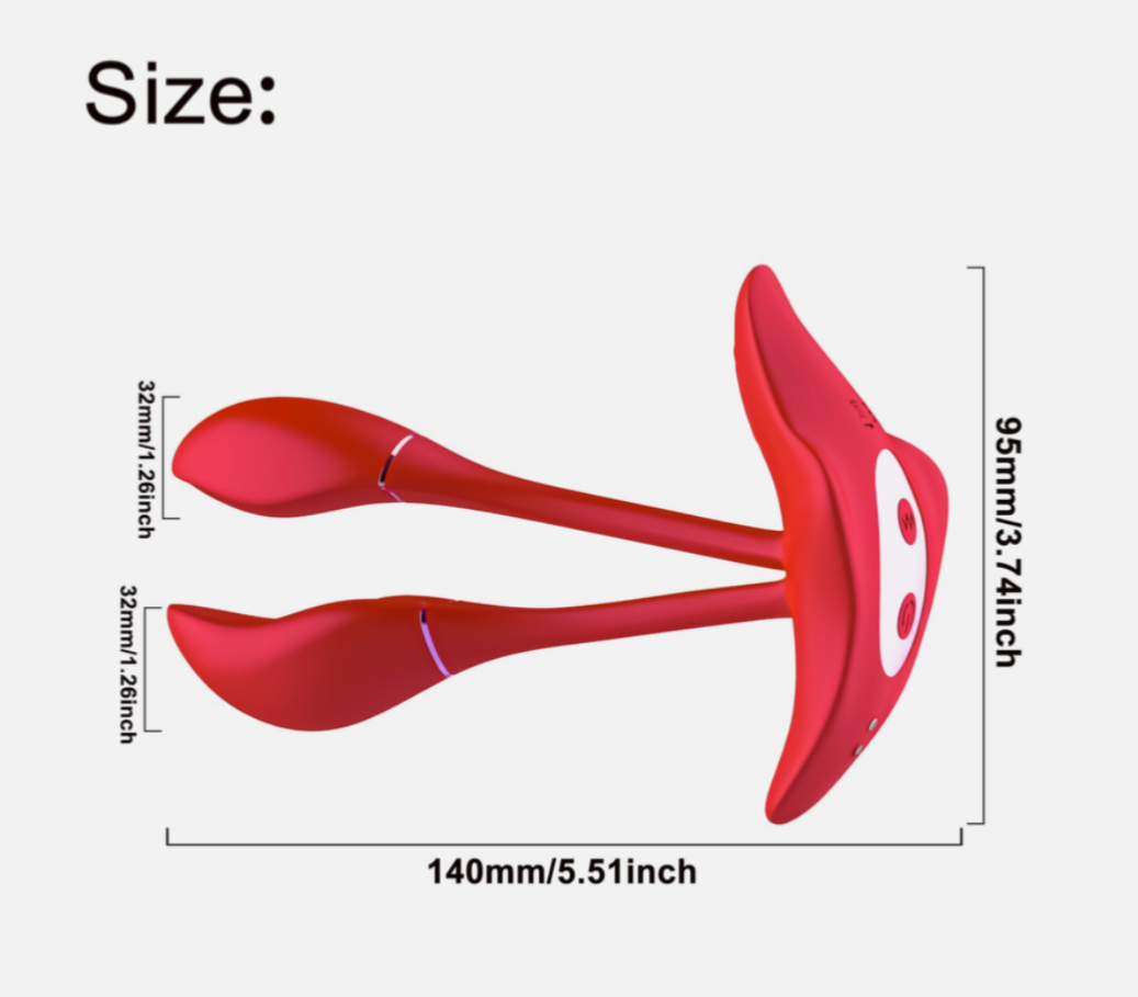 Remote control wearable vibrator – hands-free adult sex toy for couples, adjustable silicone design, discreet pleasure device, UK