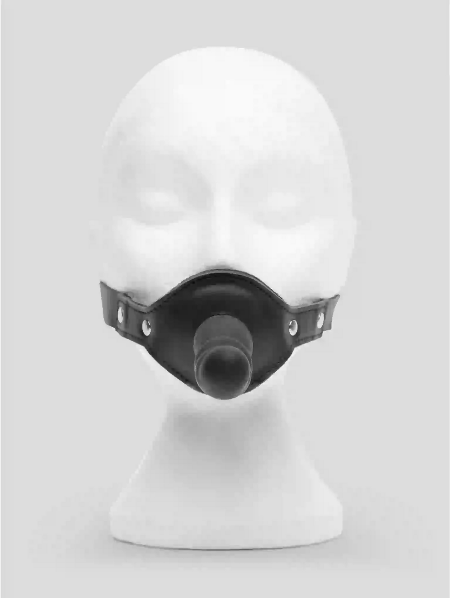 Silicone Gag with 5-Inch Dildo | Bondage & Oral Restraint Toy