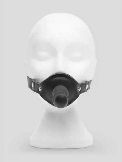 Silicone Gag with 5-Inch Dildo | Bondage & Oral Restraint Toy