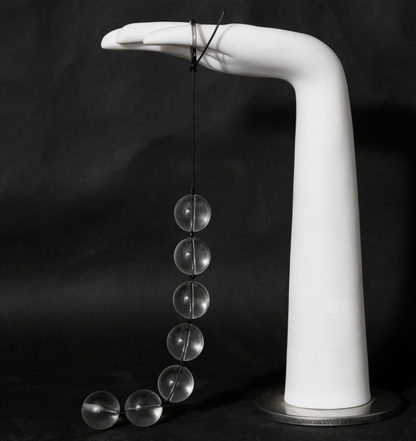 Jiggle love balls – Kegel exercise and glass pleasure balls, adult sex toy for pelvic strengthening and intimate stimulation, UK body-safe design