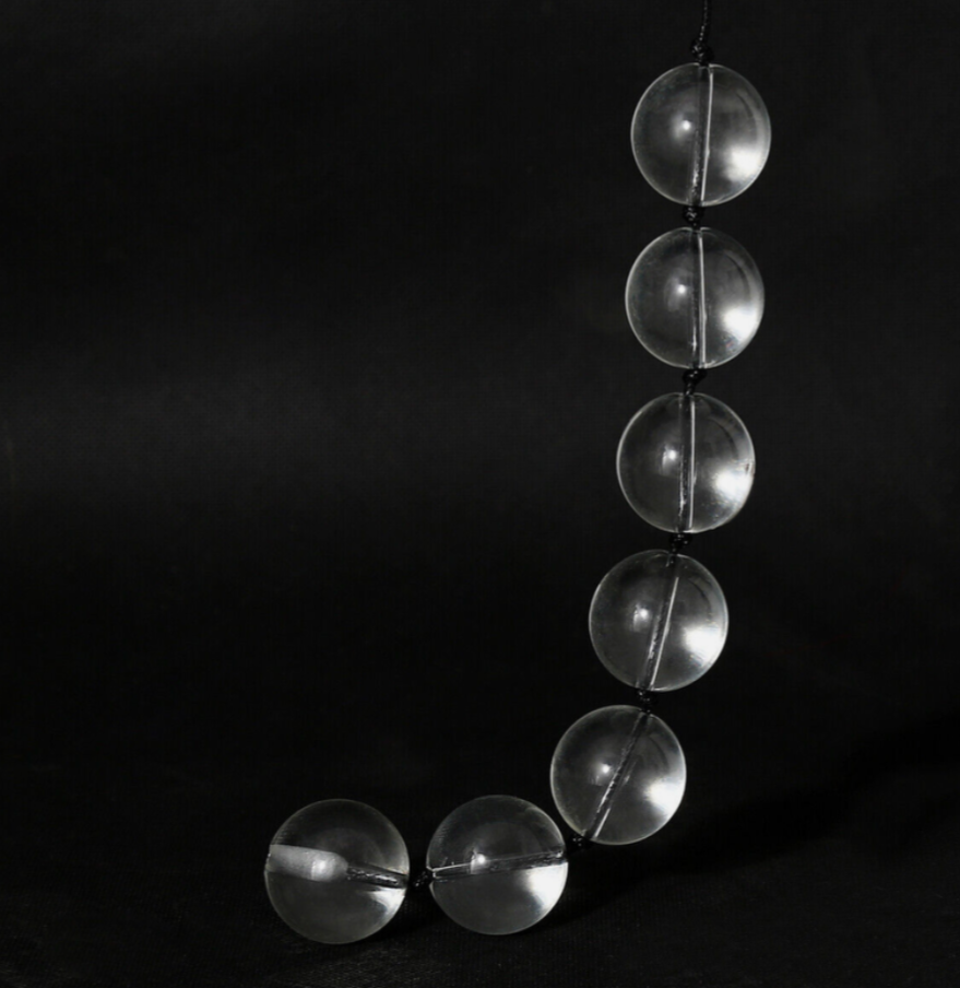 Jiggle love balls – Kegel exercise and glass pleasure balls, adult sex toy for pelvic strengthening and intimate stimulation, UK body-safe design