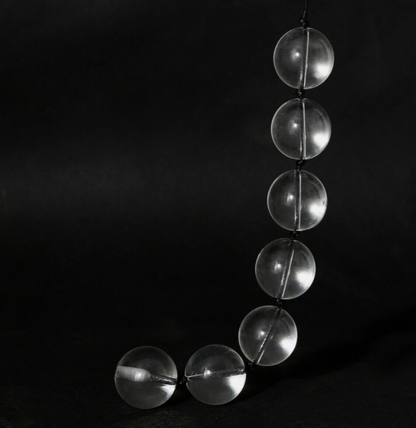 Jiggle love balls – Kegel exercise and glass pleasure balls, adult sex toy for pelvic strengthening and intimate stimulation, UK body-safe design