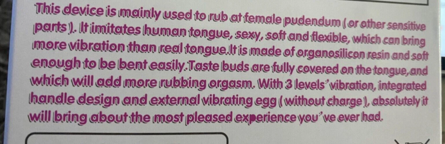 Tongue Licking & Sucking Vibrator UK – G-Spot Stimulator Dildo