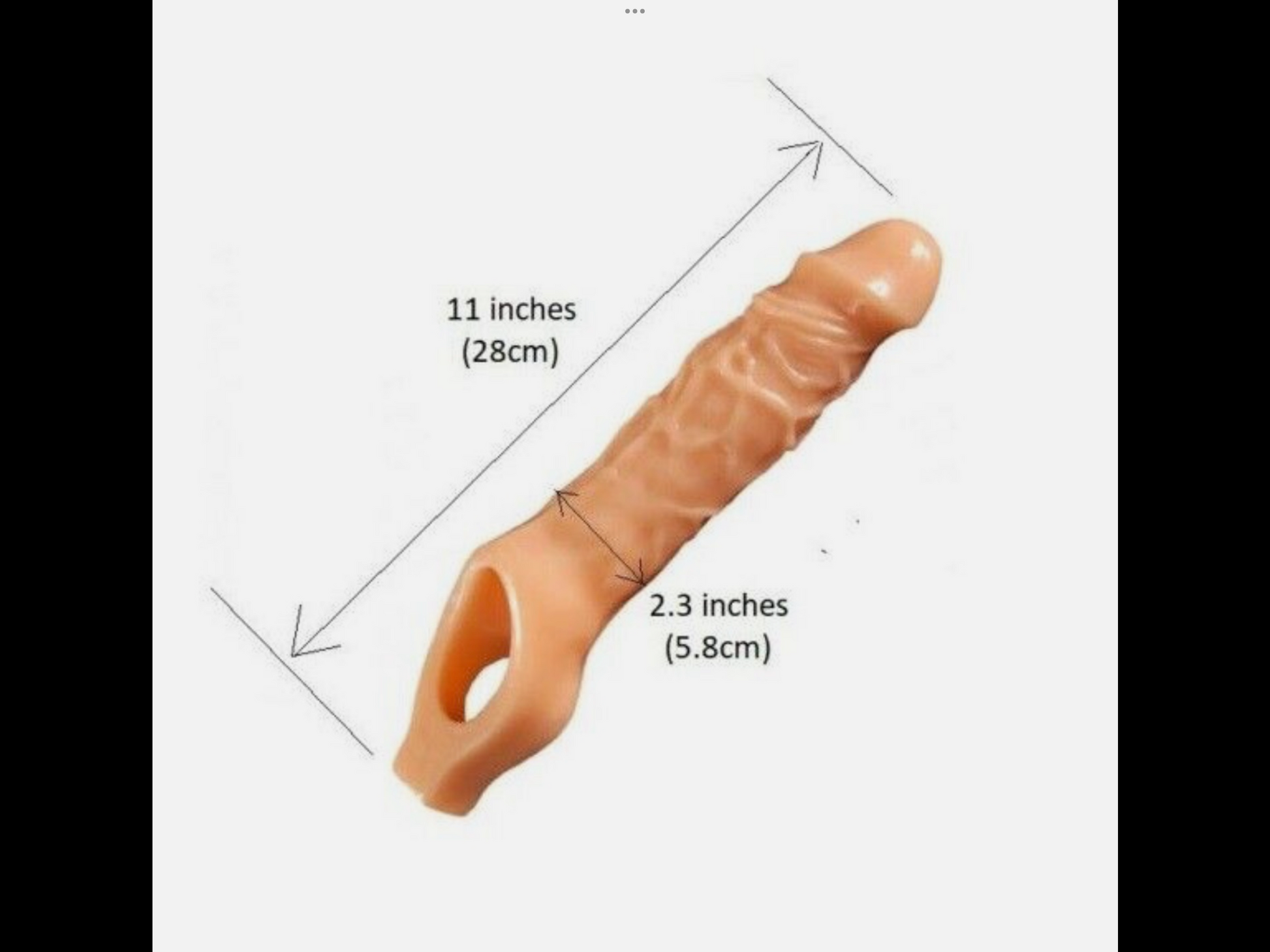 Measurement chart of a cylindrical object with dimensions labeled in inches.