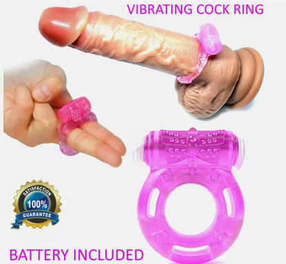 Vibrating cock ring – clitoral stimulator for couples, adult sex toy for enhanced pleasure and intimacy, rechargeable silicone design, UK