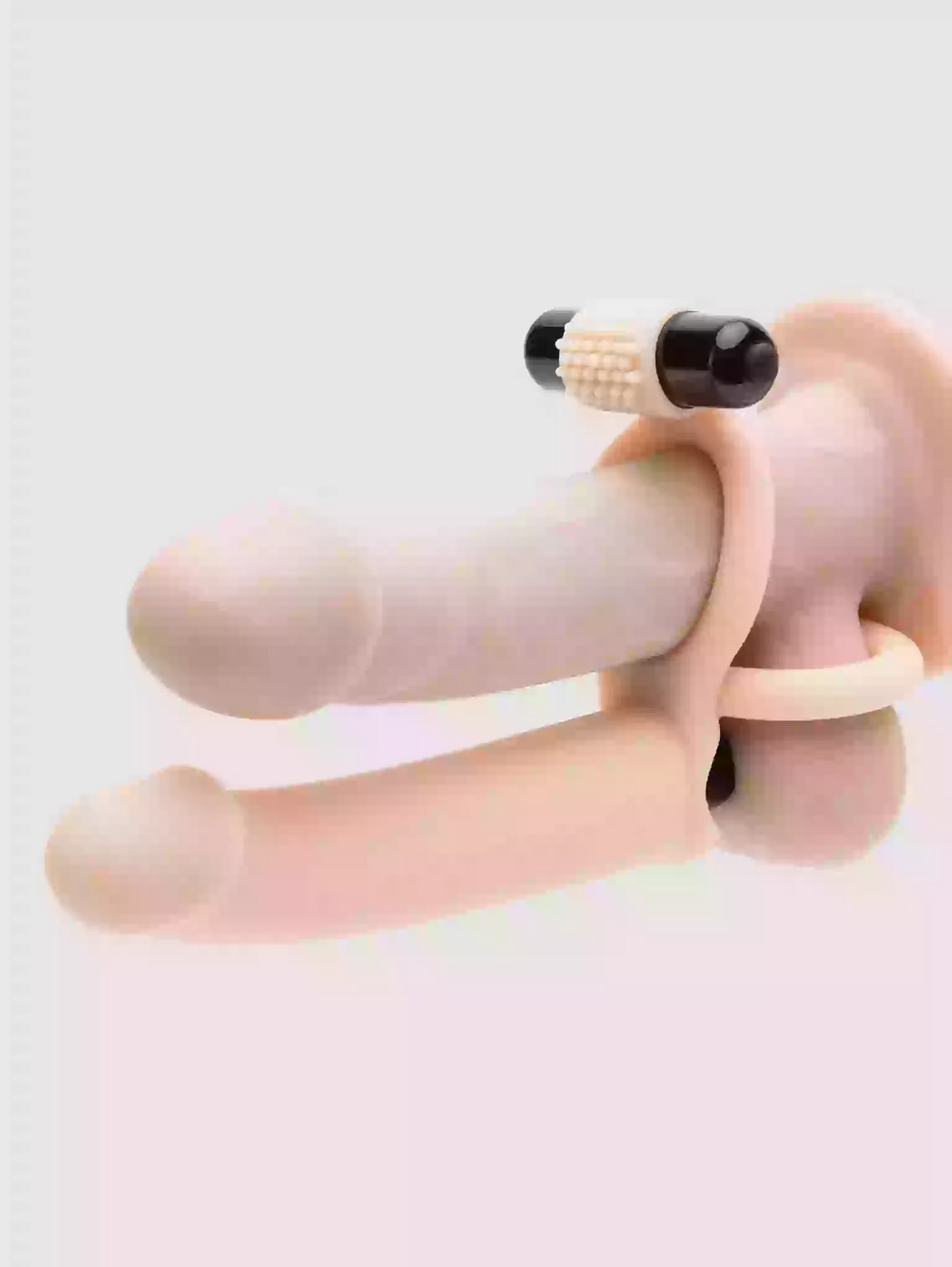 Vibrating Double Penetration Strap-On | Adjustable Harness Set