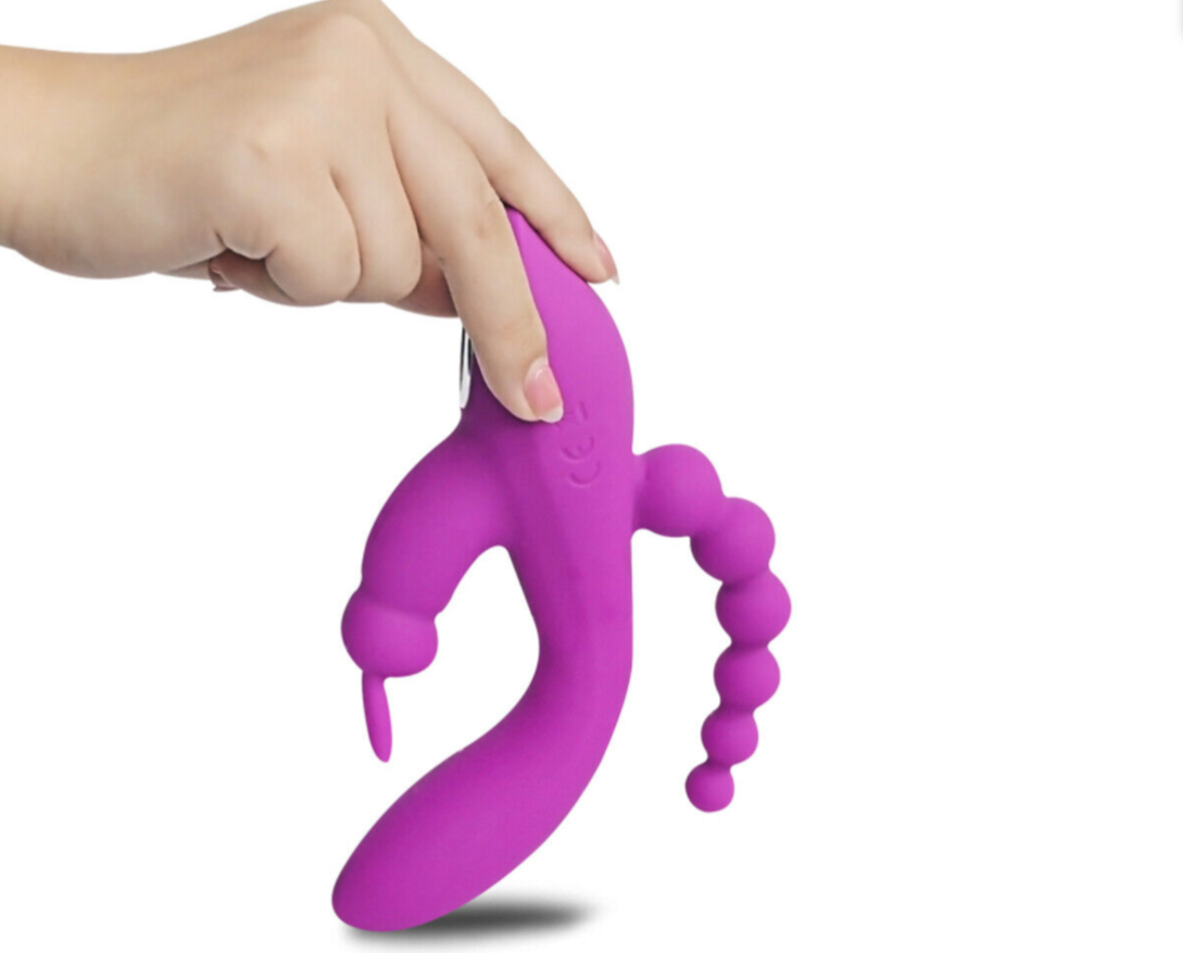 Aria 3-in-1 Rabbit Vibrator - UK Adult Toy
