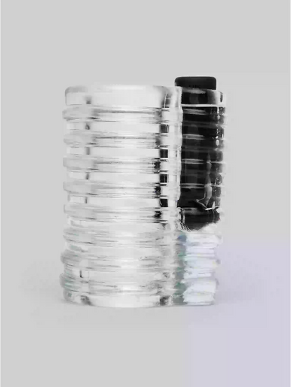 Clear Rechargeable Vibrating Male Stroker | 10 Mode Visual Toy